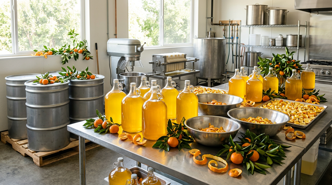 Tangerine Essential Oil for Food & Beverage Flavoring